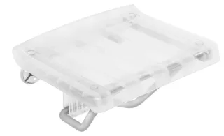 Neuesbad Serie 91 Sitz, transparent, Wandmontage, edelstahl 201 NB1DENIV051D1