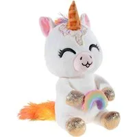 Heunec® Kuscheltier Einhorn Ice Baby mit Regenbogen