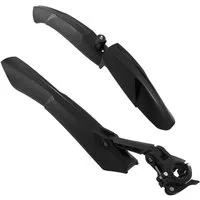 MidGard Schutzblech Fahrrad E-Bike (Set, Vorne & Hinten) Spritzschutz für MTB 24-29 Zoll (2 St)