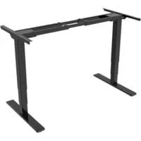 Elektrisch höhenverstellbares Tischgestell, Dual-Motor, 3-Stufen DA-90434, Untergestell schwarz