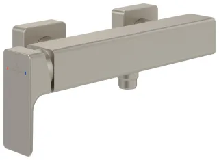 Villeroy & Boch Einhebel-Duscharmatur Subway 3.0 281x98x43mm Brushed Nickel Matt TVS11200100064