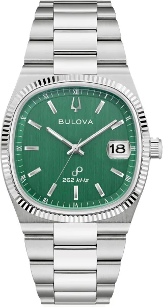 Bulova Super Seville Silber Herren Armbanduhr 96B439