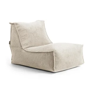 Mokebo Sitzsack, Beige, Textil, 60x65x95 cm, Oeko-Tex®, Wohnzimmer, Hocker, Sitzsäcke, XXL Sitzsäcke