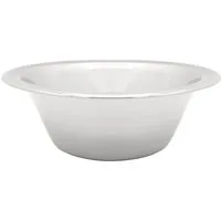 Krüger Schüssel Edelstahl-Schüssel, Edelstahl, (1-tlg), rostfrei, geschmacksneutral, robust, hygienisch