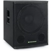 Pronomic SA-18 SUB Aktiv Subwoofer - 1x 18" Speaker mit Bassreflex-Öffnungen Subwoofer (kein Netzwerkstandard, 350 W, max. SPL: 128 dB - 35mm-Flansch)