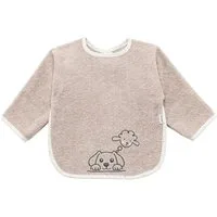 Sterntaler® Lätzchen Ärmellätzchen Bauernhof, beige