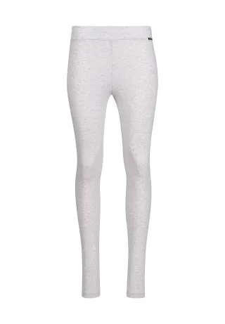 SKINY - Skiny Damen Leggings lang Night In Mix & Match quietgrey melange - Gr. - 44
