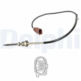 Delphi Abgastemperatursensor Audi A4 A5 A7 A8 Q5 3,0