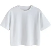 Next T-Shirt Schweres T-Shirt mit Rundhalsausschnitt (1-tlg)
