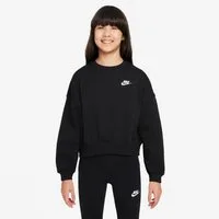 Nike Sportswear Fleecepullover Nike Mädchen Pullover Sportswear Club Fleece Bi FZ9244