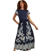 Love & Roses Midikleid Love & Roses 2-in-1-Midikleid, Regular (1-tlg)