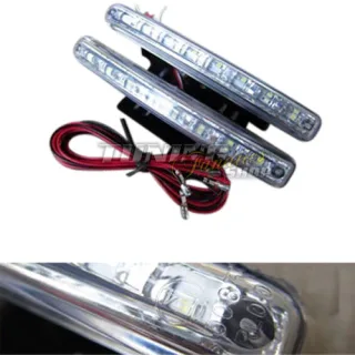 2x LED SMD 16 Tagfahrleuchten Tagfahrlicht E4 E-Prüfzeichen R87 RL Modul WEISS