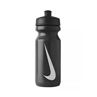 Nike - Wasserflasche, Weite Trinköffnung (Schwarz/Weiß)