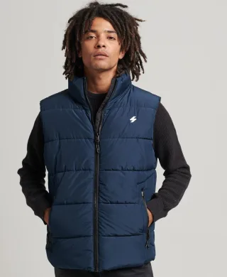 Superdry Weste ohne Ärmel und ohne Kapuze Sport