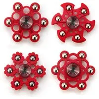 Luna24 simply great ideas... Fidget Spinner Fidget Spinner Finger Fidget Spinner mit 6 Metallkugeln, 4er Set