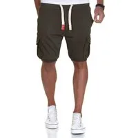 Amaci&Sons Sweatshorts ECORSE Sweathose Herren Bermuda Bequeme Kurze Männer Hose