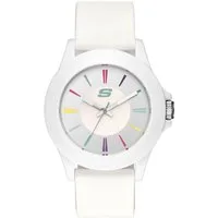 Skechers Quarzuhr ROSENCRANS SR6080, Armbanduhr, Damenuhr, Silikonarmband, analog, Mineralglas