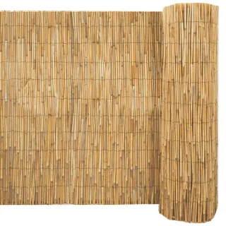 urfence Balkon-Sichtschutz, Braun, Naturmaterialien, Rechteckig, 300x100 cm, Sonnen- & Sichtschutz, Sichtschutz Garten, Balkon Sichtschutze