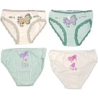 Girls Fashion Jazz-Pants Slips 4 St. süsse Mädchen Unterhosen, Slips, MP4178