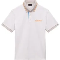 Napapijri Poloshirt E-ZERI SS aus Baumwolle, mit Piqué-Struktur, Kurzarm-Design