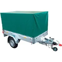 STEMA PKW-Anhänger Basic 850 Set 80 cm, max. 673 kg, Set, Tieflader ungebremst
