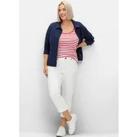 Sheego Shirttop Tanktop Ärmellos