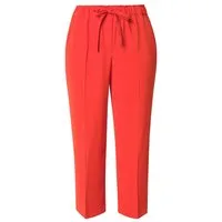 Ulla Popken Schlupfhose 7/8-Hose Bügelfalten Elastikbund