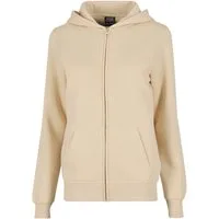 URBAN CLASSICS Sweatjacke Urban Classics Ladies Basic Essential Zip Hoody
