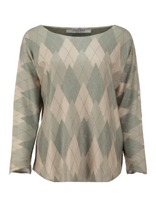 Zabaione - Pullover Sa44mara khaki - Gr. - L