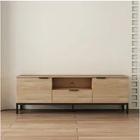 OTTO home TV-Board Jorinde, Melaminoberfläche, flexibler Stauraum und robustes Metallgestell