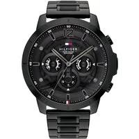 Tommy Hilfiger Multifunktionsuhr LUCA 1710494, Quarzuhr, Armbanduhr, Herrenuhr, Datum, Edelstahlarmband