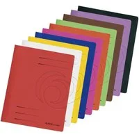 Herlitz Hefter 10 Herlitz Manila Karton Schnellhefter / DIN A4 / 10 verschiedene Farb