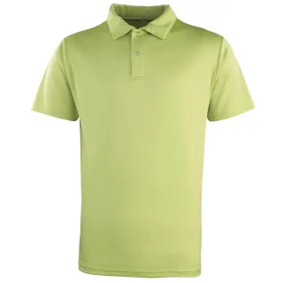 Premier Unisex Coolchecker Nieten-Poloshirt (Limette)