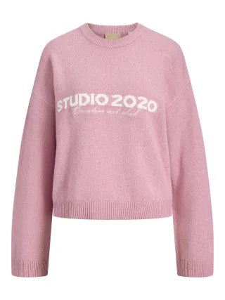 JJXX - JXNORREBRO CREW NECK KNIT Orchid Smoke - Gr. - S