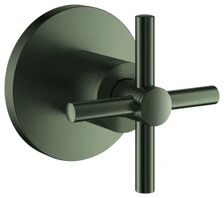 GROHE Unterputz-Ventil-Oberbau Atrio 29396 Kreuz-Griff satin graphite, 29396MG0 29396MG0