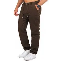 CARISMA Chinos Herren Leinen Baumwoll Mix Hose lang angenehm regular fit 2220-RF in Unifarbe