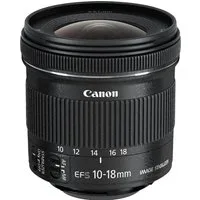 Canon EF-S 10-18mm f/4.5-5.6 IS STM Zoomobjektiv, (Passend für Canon EOS EF-S System Kameras (z.B. EOS 250D)