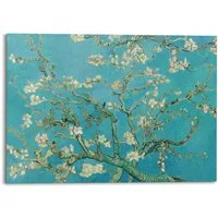 Reinders! Deco-Panel Mandelblüte, Wohnzimmer - Inspiriert von Werken von Van Gogh - Blau - MDF