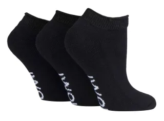 IOMI - 3 Paar gepolsterte Trainer Diabetiker Socken für geschwollene Füße und Knöchel