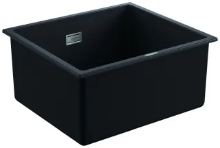 GROHE Kompositspüle K700 Unterbau 31653 1 Becken 457x406mm granit schwarz, 31653AP0 31653AP0