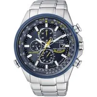 Citizen Funkchronograph Promaster Blue Angels AT8020-54L, Armbanduhr, Herrenuhr, Solar, Stoppfunktion, Edelstahlarmband