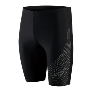 Speedo - "Medley" Badeshorts für Herren (Schwarz/Grau)