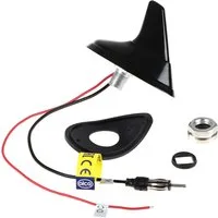 alca Autoantenne Haiflosse Shark Fin Antenne Aktiv mit Verstärker AM/FM Autoradio-Ersatzantennenstab