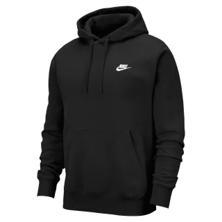 Nike - "Sportswear Club" Kapuzenpullover für Herren/Damen Unisex (Schwarz/Weiß)