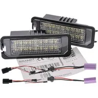 BRANDT AUTOMOTIVE KFZ-Ersatzleuchte LED Kennzeichenleuchten Auto Kennzeichenbeleuchtung, für Porsche 911 991 991 (11–25), 911 Carrera 991.1 (12–16), 911 Ca...