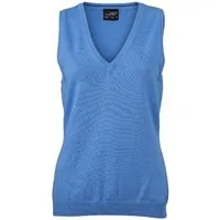 Daiber Pullunder JN 656 Damen V-Neck Pullunder Leichte Strickqualität
