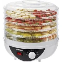 GreenBlue Dörrautomat GB195 Pilz-, Gemüse- und Obsttrockner mit 5 Sieben 250,00 W, mit Temperaturregelung 35–70°C, leiser Lebensmittel-Dörrautomat