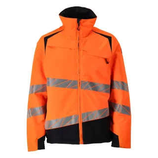 MASCOT Herren Winterjacke ACCELERATE SAFE Hi-vis Orange / Schwarzblau 5XL - 19435-231-14010-5XL