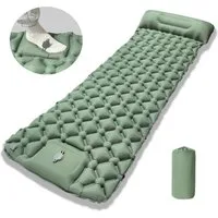 SIKAINI Trekkingmatte Camping-Luftmatratze für Outdoor & Reisen, (Komfortabel & strapazierfähig Vielseitig einsetzbar), Verbindbares Design Kompakt & tragbar