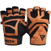 RDX Sports Trainingshandschuhe RDX S12 Leder Fitness Trainingshandschuhe